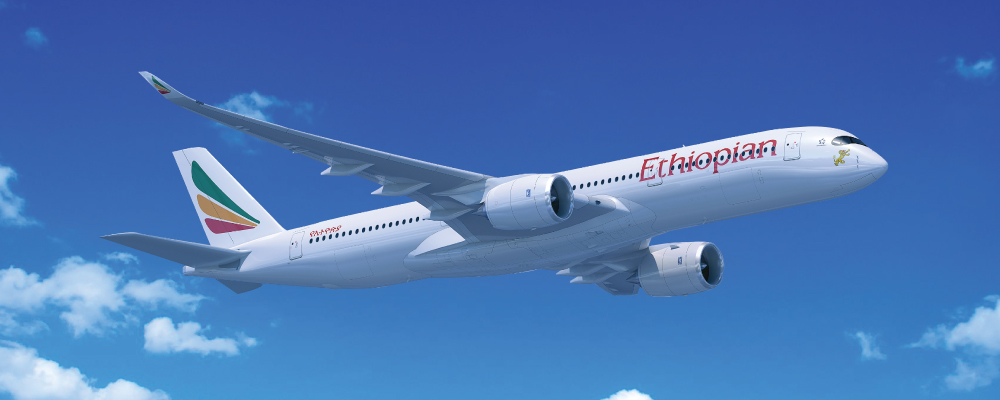 Ethiopian airlines aircraft