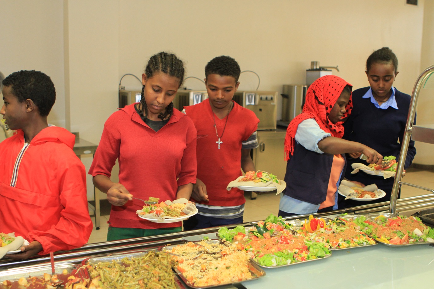 ethiopian airlines school-feeding