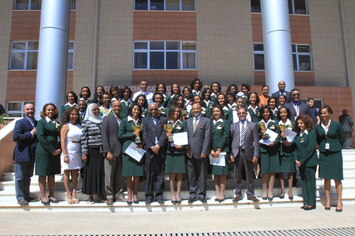 Ethiopian Graduates 107 Cabin Crew and Catering Professionals